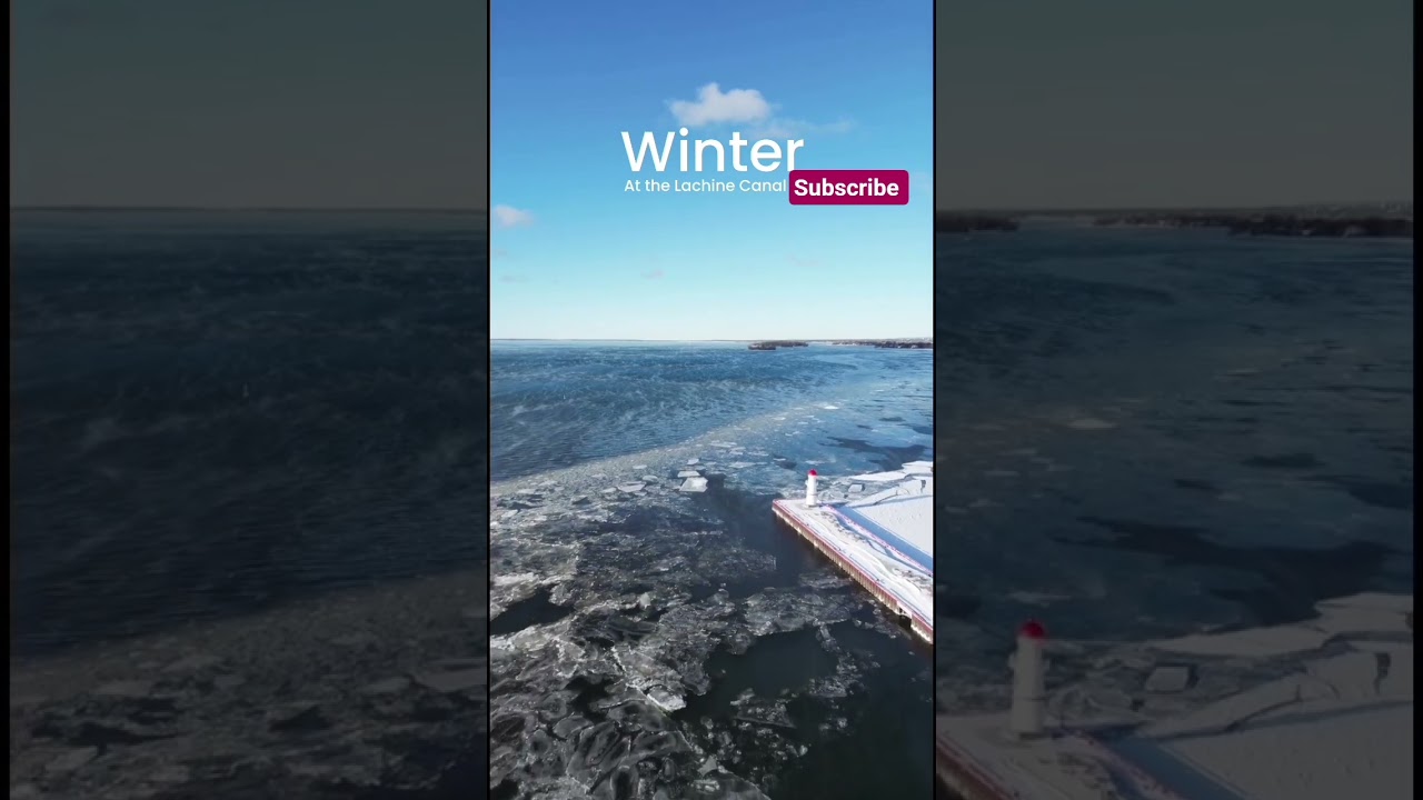 Winter at the LachineCanal 