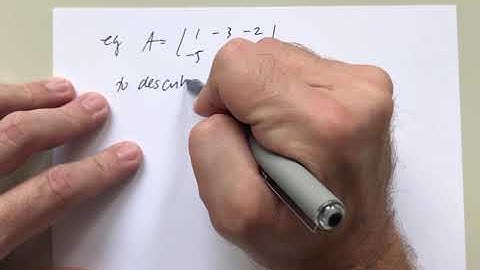 Lecture 14 Part 1 (Some important subspaces)