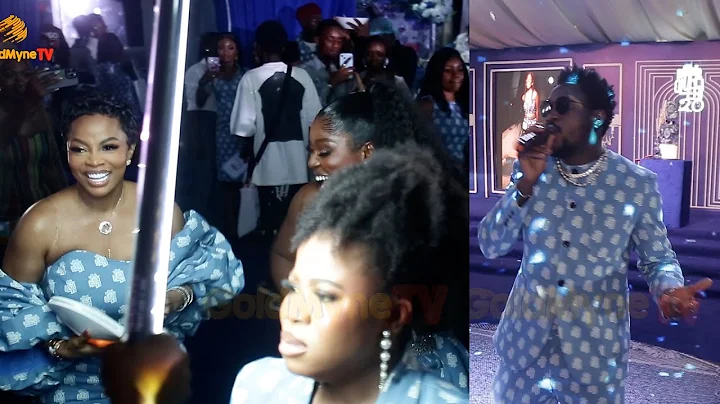 NASBOI'S BEAUTIFUL PERFORMANCE AT TOMIKE'S PARTY WITH OLORI EBI