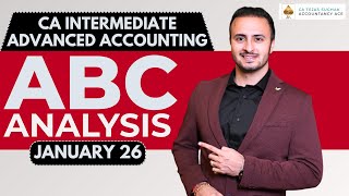 Most Important Topics for CA Intermediate Advanced Accounting - January 26 Exams - CA Tejas Suchak