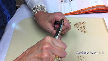 Artistic Wire Dragonscale Weave