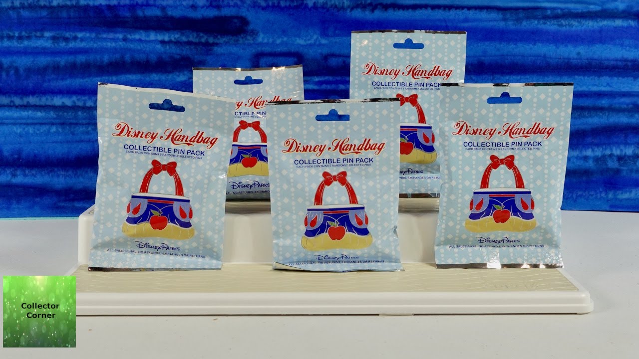 Disney Handbag Collectible Pin Pack Opening Review CollectorCorner