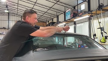 1969 Firebird Rear Window Removal.
