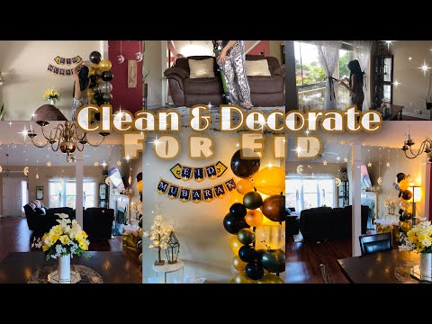 Eid Decoration Ideas | Clean and decorate for Eid Al-fitr 2021 | Eid Mubarak