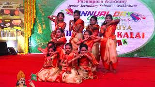 Ponni Nadhi Song dance by Kids - PARAMPARA ACADEMY Arakkonam