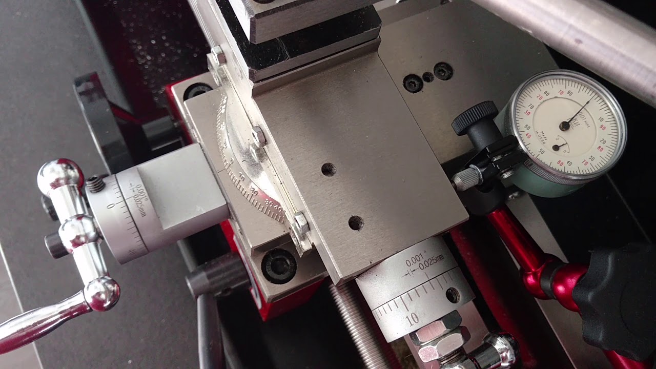 Убрал люфт в поперечной подаче токарного станка CJ0618A - YouTube