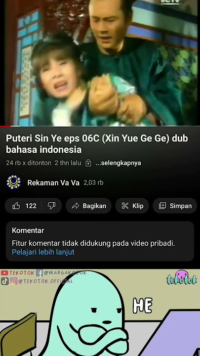 PUTRI SIN YE - cara si om bungkam cewe bawel