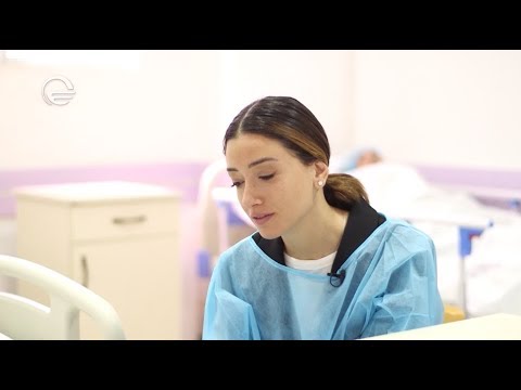 ნინი ბადურაშვილი მძიმე პაციენტებთან