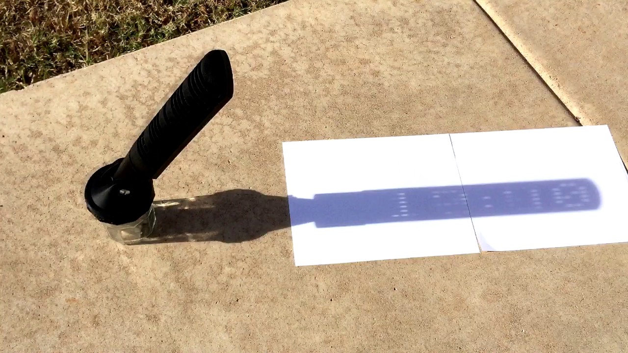 3D printed Sundial test