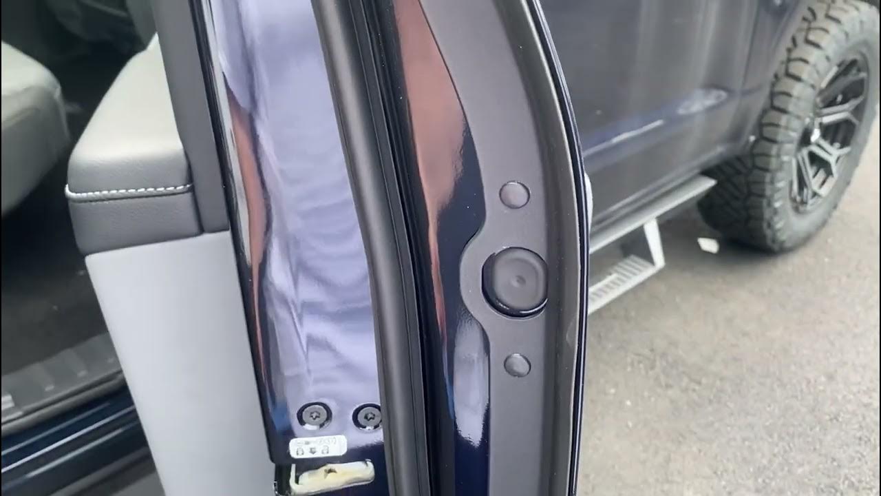How to remove door handles 2022 Ford F-150 - YouTube