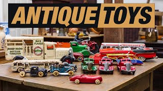 14 Interesting Antique Toy Cars and Trucks Found on a Recent Pick