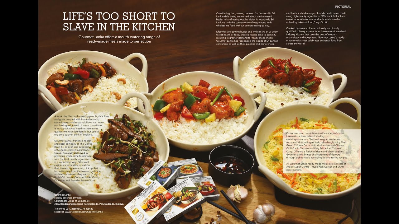 Gourmet Lanka Pro Food