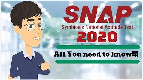 SNAP 2020 - ALL THAT YOU SHOULD KNOW!!!