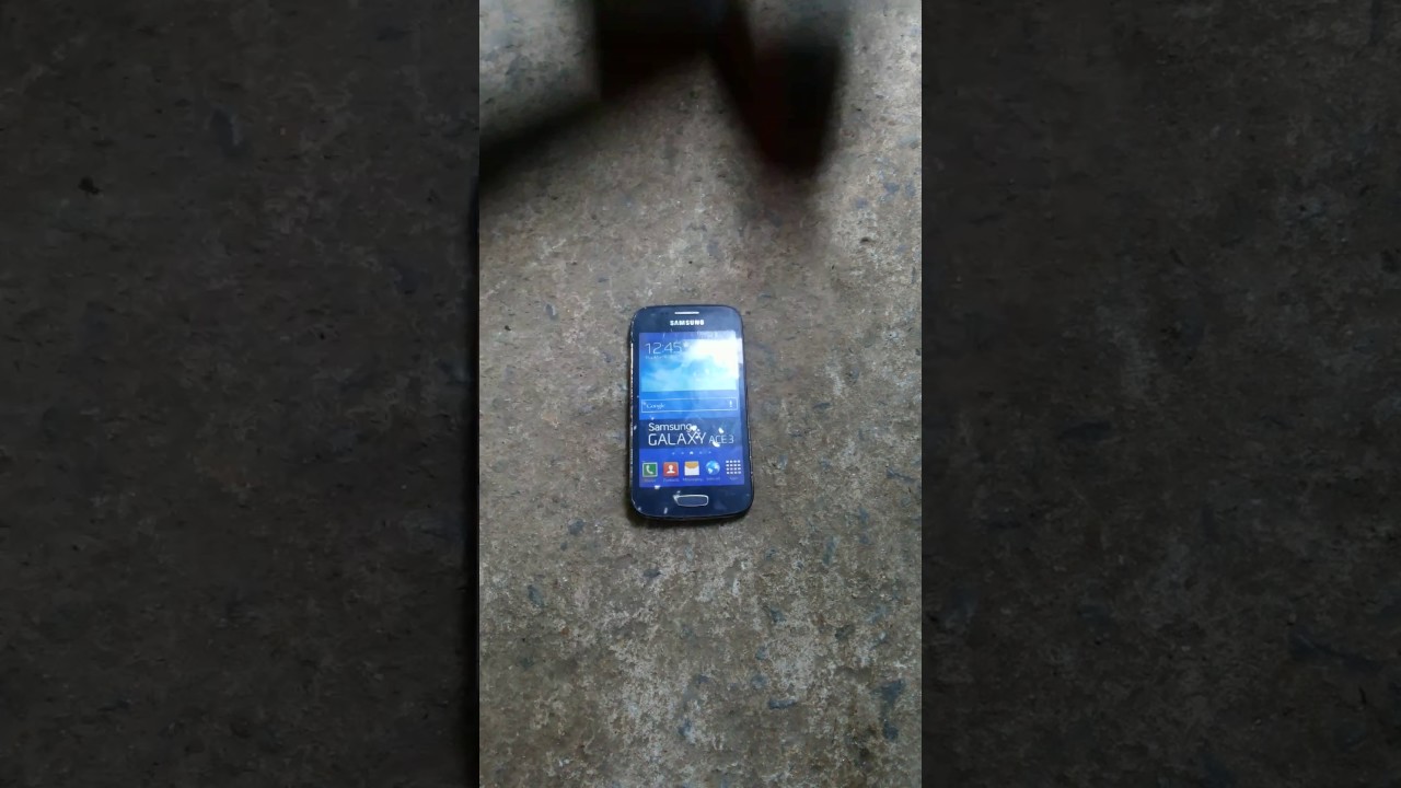 samsung galaxy ace3 hammer test