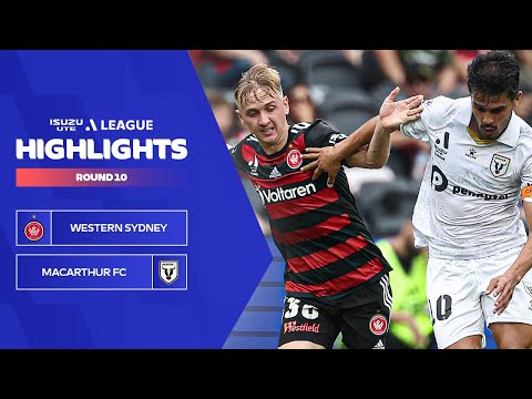 Western Sydney Wanderers Macarthur FC Goals And Highlights