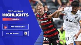 Western Sydney Wanderers FC v Macarthur FC - Highlights | Isuzu UTE A-League 2023-24 | Round 10