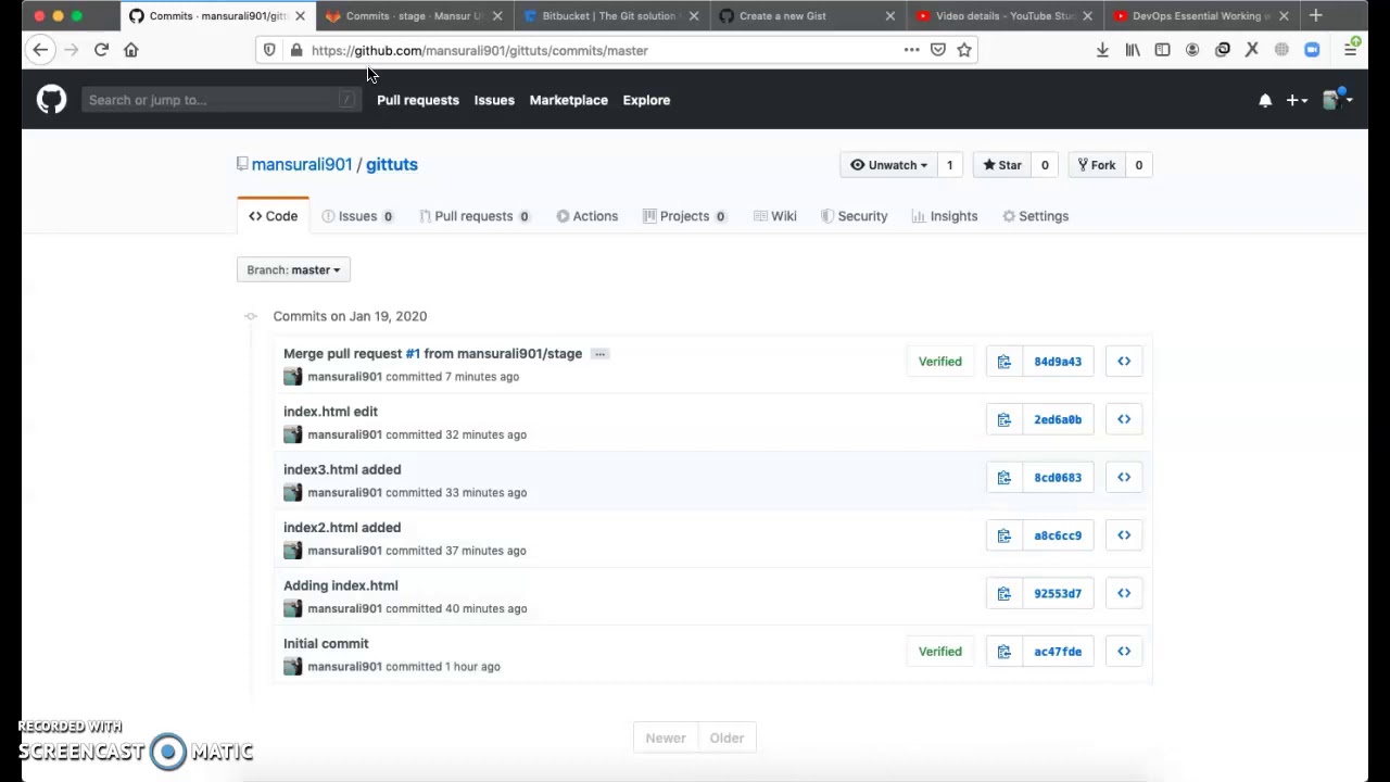 DevOps Essential Working with remote repositories Urdu/Hindi - YouTube