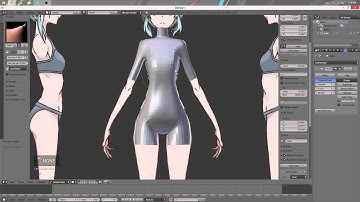 [Part 4/ 40] Anime Character 3D Modeling Tutorial II - Body Sculpting