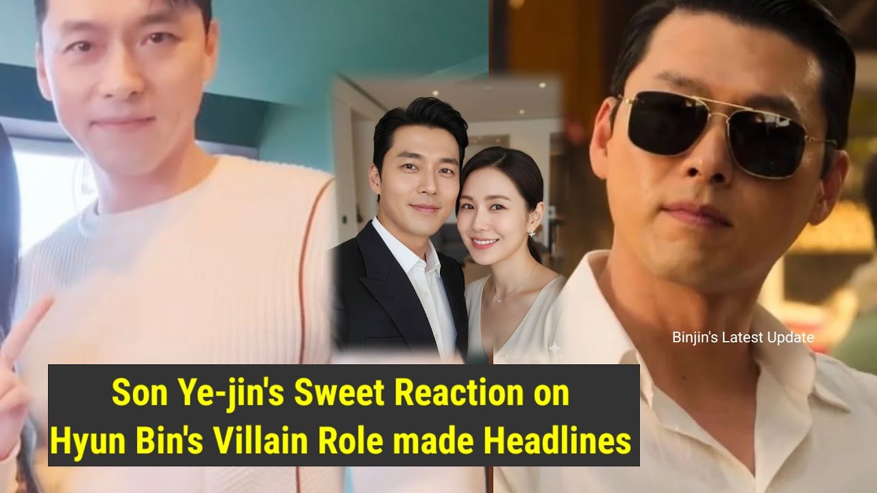 Трогательная реакция Сон Е-джин на роль злодея в исполнении Хён Бина попала в заголовки новостей.