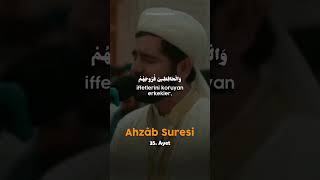 Ahzab Suresi 35. Ayet