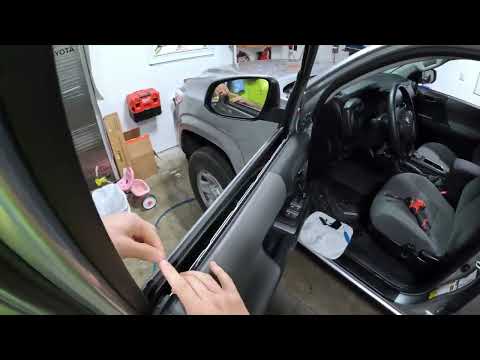 4th-gen Tacoma door panel removal