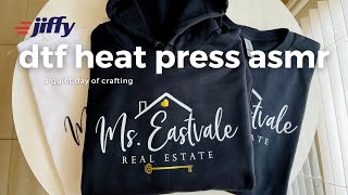 How to Use Jiffy com DTF Heat Transfers - Quiet Day of Crafting ASMR