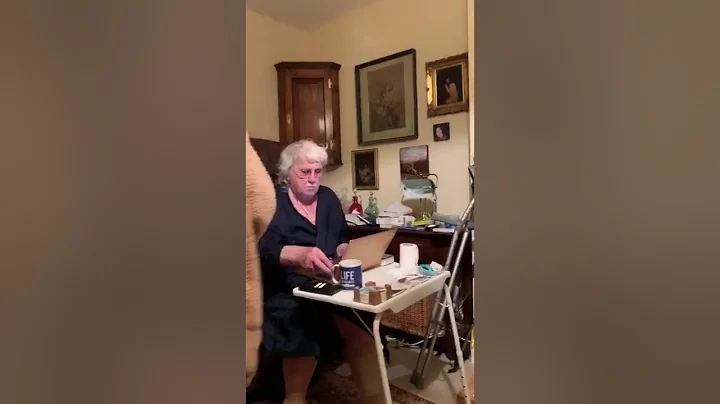 Grandad singing first of may THE BEE GEES