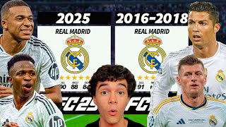 Real Madrid Actual Vs Real Madrid Prime En Fifa