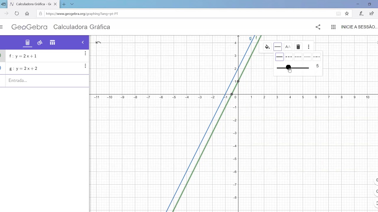 Como Utilizar A Calculadora Gr fica Do Geogebra YouTube Como utilizar a calculadora gr fica do geogebra youtube