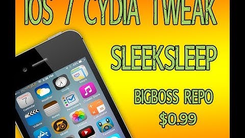 iOS 7 Jailbreak Tweak 2014: SleekSleep Lock/Unlock Using Proximity Sensor