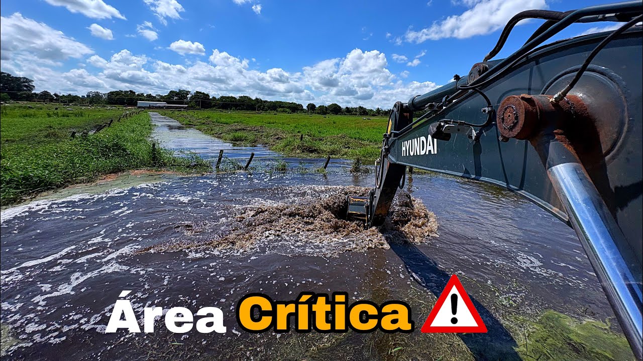 LIMPEZA PESADA EM ÁREA CRÍTICA 