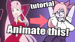 How to animate the Zero-Two Tiktok Dance Animation Meme (ME!ME!ME!)