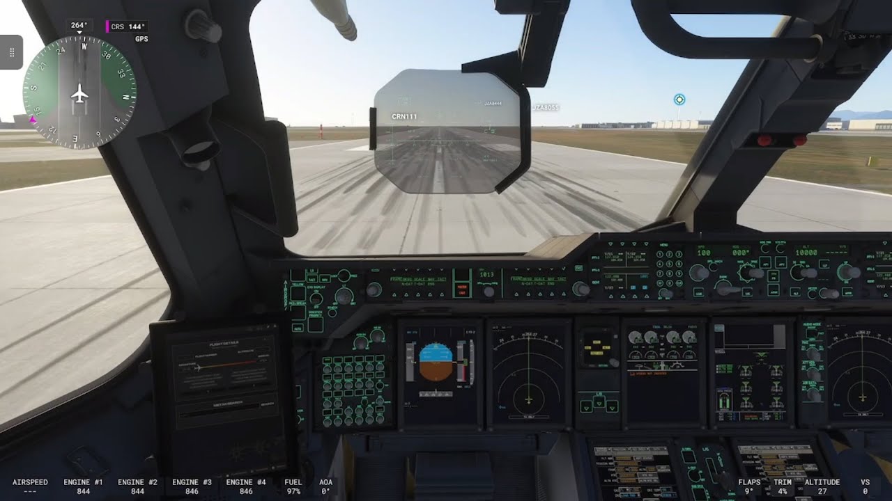 How to operate the autopilot in the A400M in MSFS 2024 - YouTube