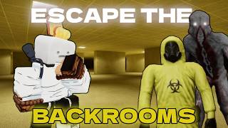JJS Content Creator TRIES ESCAPING THE BACKROOMS | Escape The Backrooms