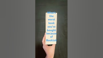 Thumbnail of What’s the worst book you’ve bought because of Booktok? (answer in the comments) #books  #booktok