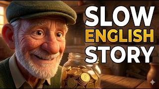 Never save money - Easy English Listening Story  (A2 Level)
