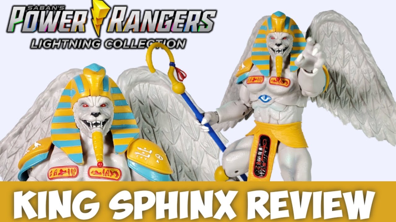 Power Rangers Lightning Collection King Sphinx Review