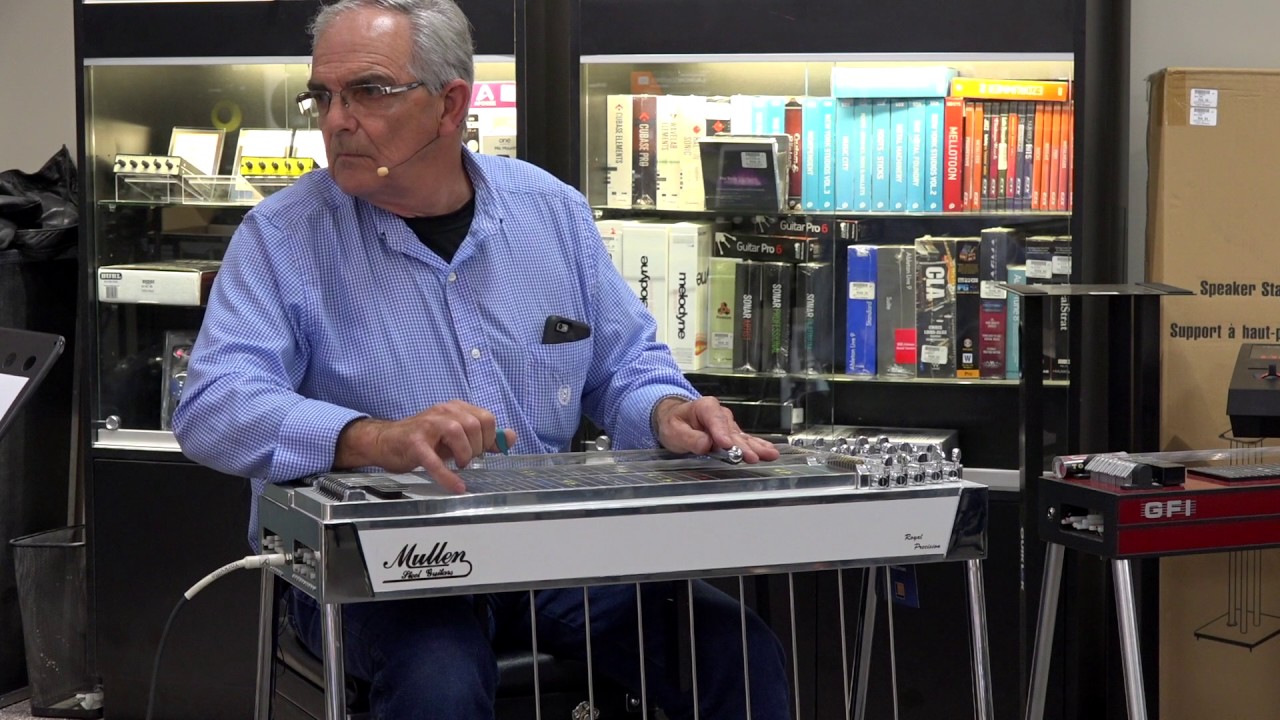 Pedal Steel Faded Love Pedal Steel by Keith McConnell - YouTube