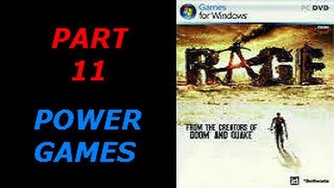 Rage Walkthrough Gameplay part 11 (No Commentary)