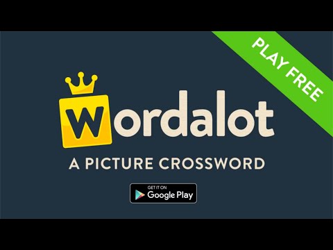 Official Wordalot - A Picture Crossword (by MAG Interactive) Launch Trailer - (iOS / Android)