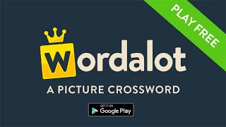 Official Wordalot - A Picture Crossword (by MAG Interactive) Launch Trailer - (iOS / Android) screenshot 1