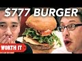 $4 Burger Vs. $777 Burger $4 Burger Vs. $777 Burger