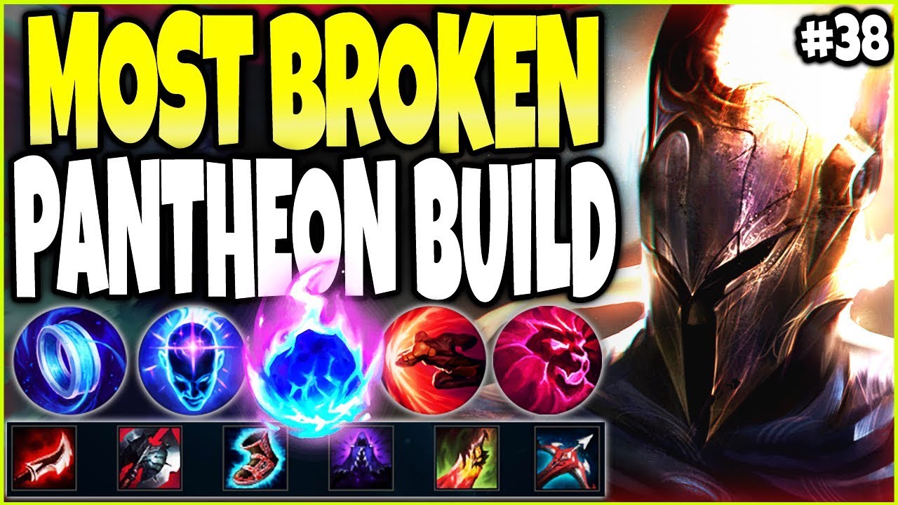 This is BEYOND BROKEN | LoL Meta Season 10 Build Guide #38 - Pantheon s10 Gameplay - YouTube