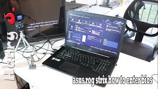 How to enter Bios Asus Rog Gaming notebook