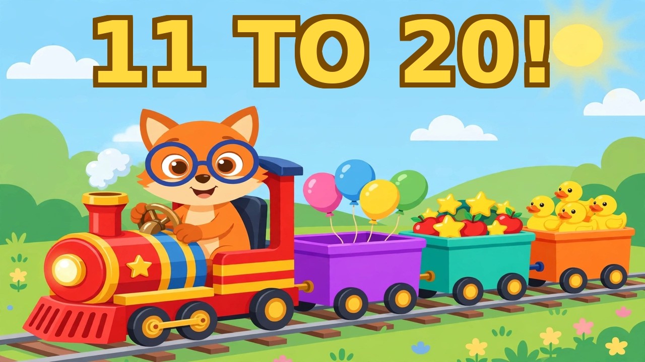 Counting 11 to 20 Song for Kids 🔢 Learn Numbers with Ponder! - YouTube