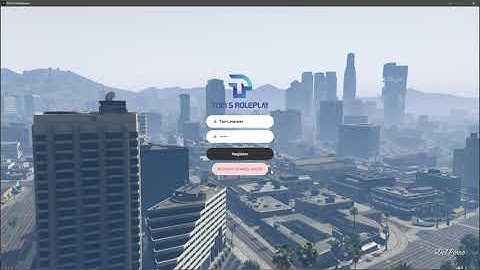 Immense Roleplay | Login / Registration System Sneak Peak | Rage MP | GTA V Roleplay