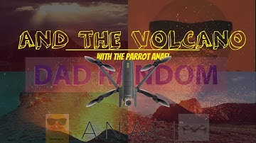 Parrot ANAFI vs The Volcano and Crash!