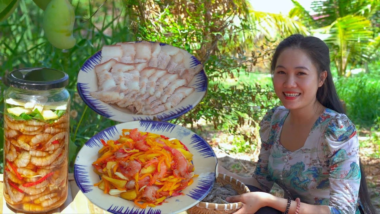 Tép Phơi Nắng 14 Ngày & Đậm Đà Mâm Cơm Với Mắm Tép Chua ll Đặc Sản Miền Tây