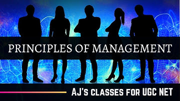Principles of Management | UGC NET JRF | Paper II | Commerce | Management