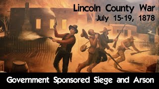 Billy the Kid's Waco - Siege & Arson in 1878